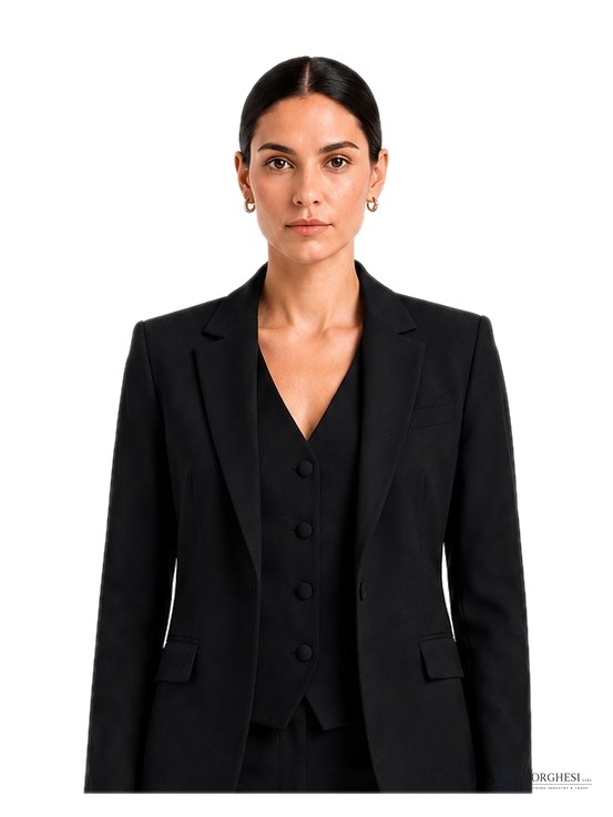 Three-Piece Suit with Waistcoat
