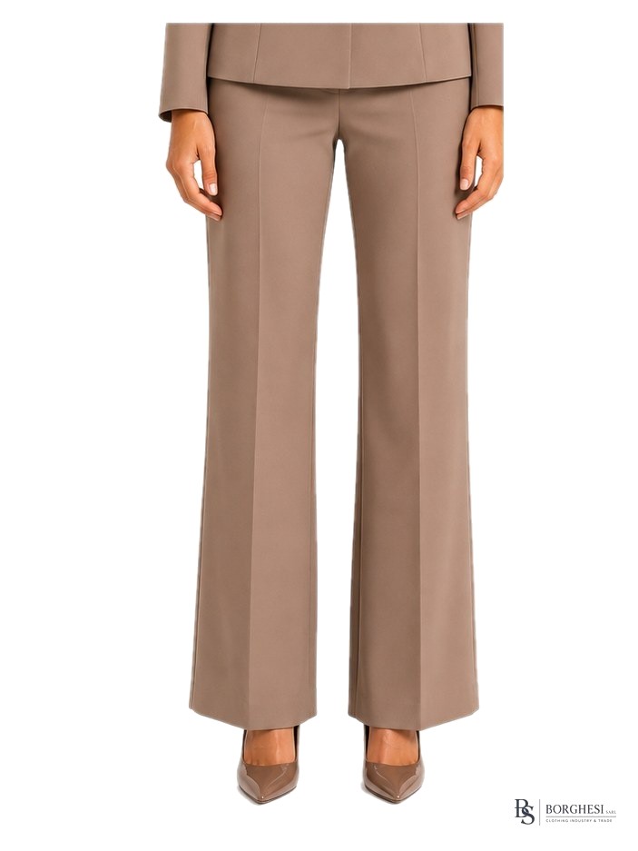 Square-Neck Jacket, Taupe